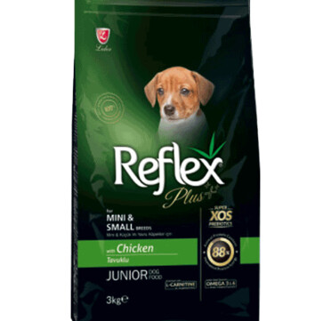 REFLEX PLUS PUPPY SMALL BREED Пълноценна храна с пилешко месо за подрастващи кученца от мини и дребни породи (от 2 до 10 месеца)